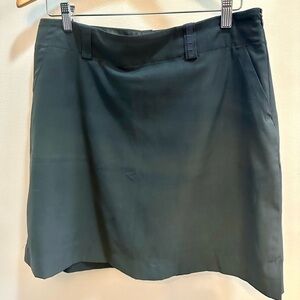 Nike Golf Dri-Fit Black Skort With Pockets Size 8